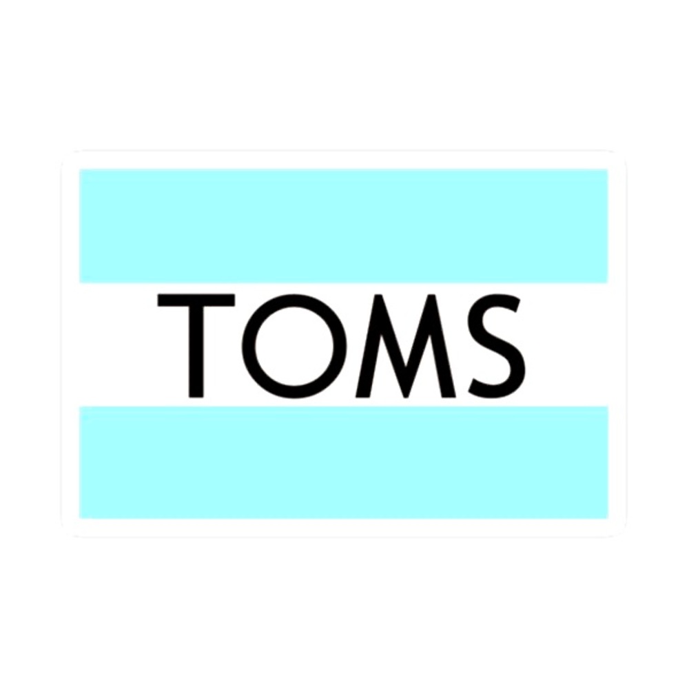 Toms sticker pen & gear eraser bundle